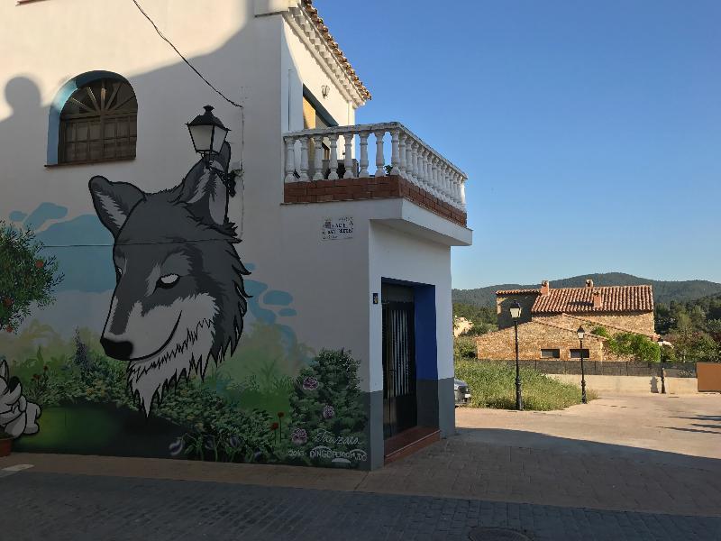 Gasthaus El Castellet Fanzara Exterior foto